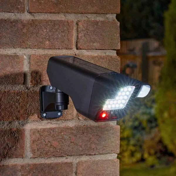 Image of Smart Solar PIR Floodlight & Decoy Camera 280L