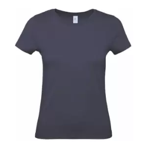 Image of B&C Womens/Ladies #E150 Tee (XL) (Navy)