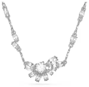 Image of Swarovski 5644683 Gema Flower Pendant Rhodium Plated Jewellery