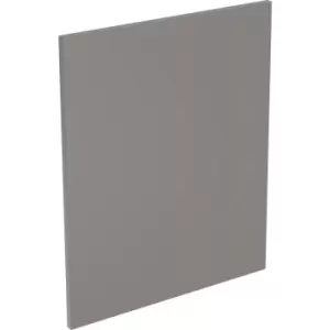 Image of Kitchen Kit Flatpack Slab Appliance Door Super Gloss 715x596mm in Dust Grey Mdf