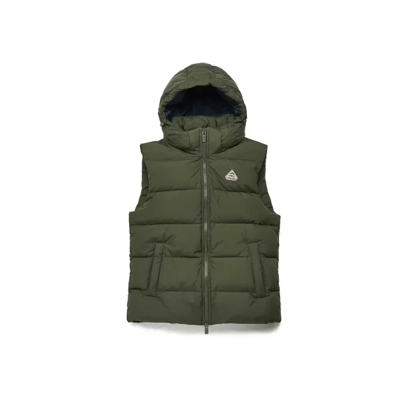 Image of Pyrenex Pyrenex's Spoutnic Mini Ripstop 2 Hooded Puffer Vest Vert Unisex S