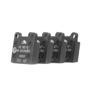 Image of ATE Brake pad set 13.0460-4033.2 Brake pads,Brake pad set, disc brake VW,AUDI,BMW,1500,1600 Variant (36),1500,1600 (31),1500,1600 Schragheck (31)