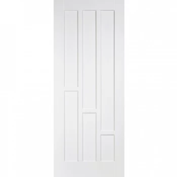Image of LPD Coventry 6 Panel White Primed Internal Door - 1981mm x 686mm (78 inch x 27 inch)