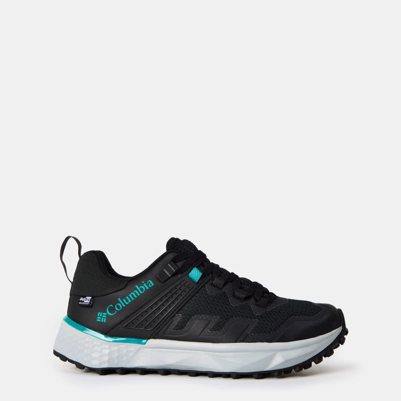 Image of Columbia Facet OutDry Waterproof Walking Shoe Womens Black Teal female 4 (37)