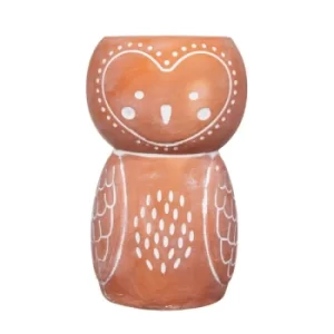 Image of Sass & Belle Olivia Owl Terracotta Vase