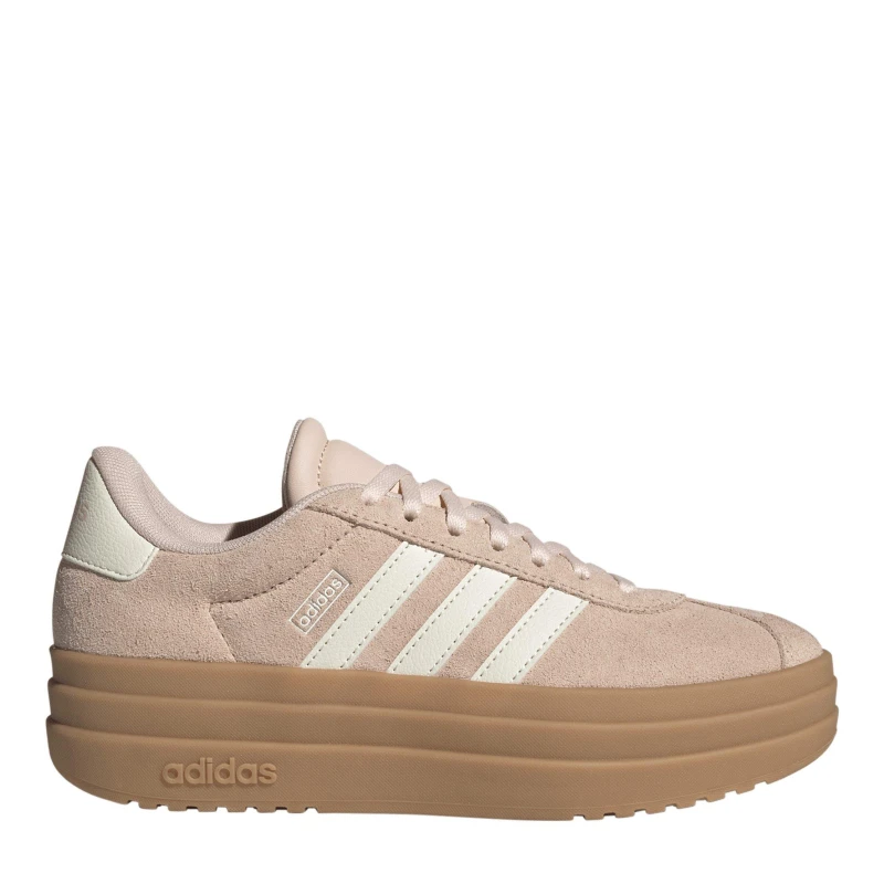 Image of adidas Vl Court Bold Low-Top Trainers Girls Pink/White/Gum female 5.5 (38.7)