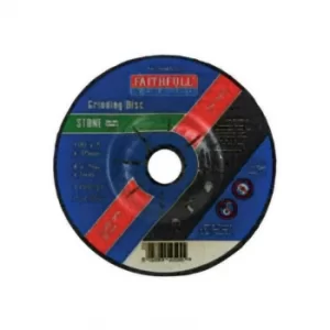 Image of Depressed Centre Stone Grinding Disc 125 X 6 X 22.23MM