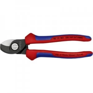 Image of Knipex 95 12 165 Cable cutter Suitable for (cable stripping) Single/multi-core aluminium and copper cables 15mm 50 mm² 0