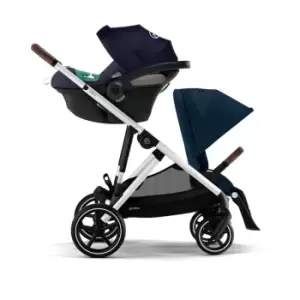 Image of Cybex Gazelle S Silver Ocean Blue Silver Frame