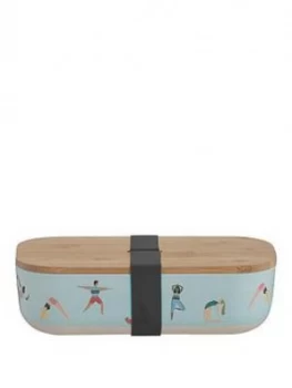 Image of Typhoon Pure Active Decorative Bamboo Fibre Lunch Box With Lid And Built-In Strap