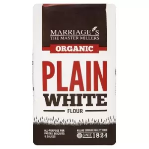 Image of Marriage's Organic Finest Plain White Flour 1kg