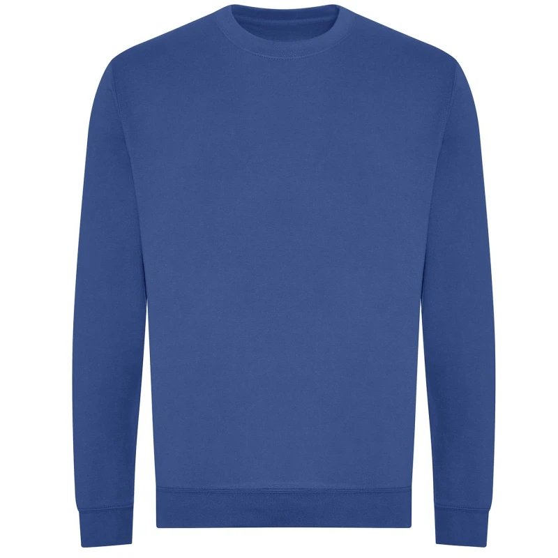Image of AWDis AWDis Men Plain Sweatshirt in Blue Size: X-Small Blue XS Male 5059699653849
