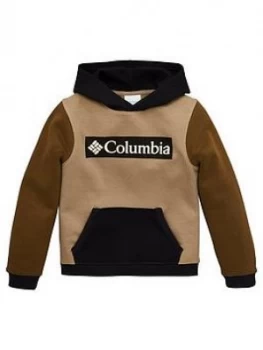 Image of Columbia BoyS Park Overhead Hoodie - Khaki