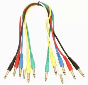 Image of Cobra Mono Jack Patch Lead Straight Plug 600mm