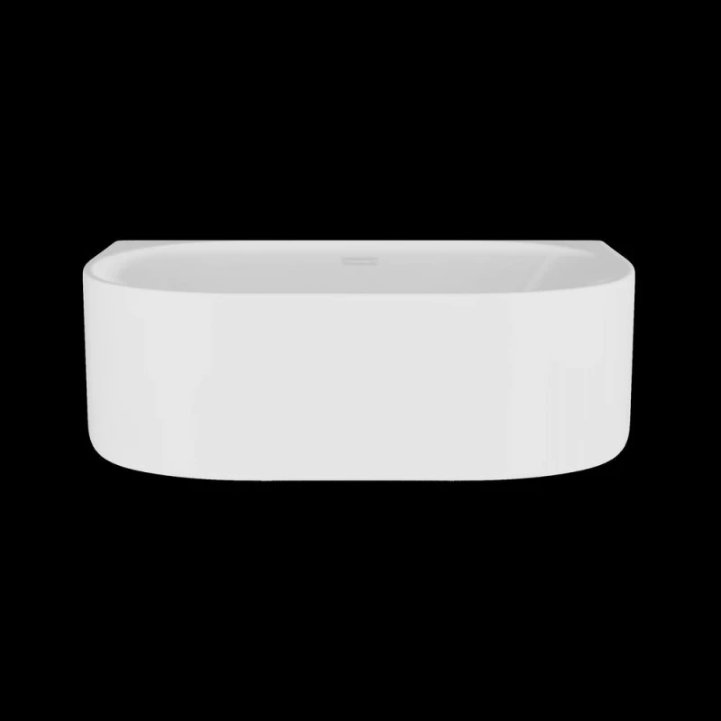 Image of BALTERLEY Balterley - Contemporary Back To Wall Freestanding Bath from 1600mm x 750mm BBFS154