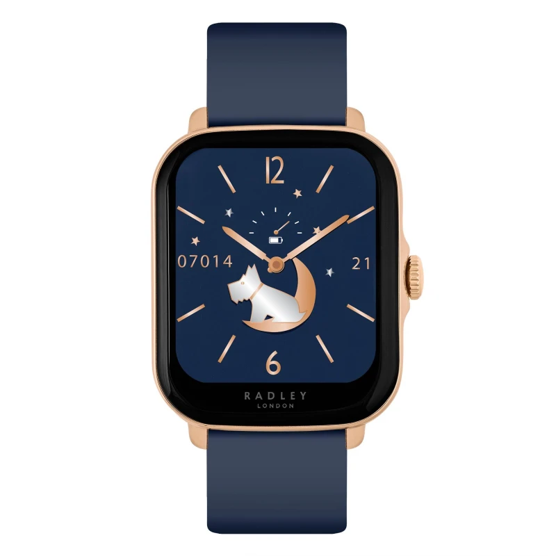 Image of Radley Series 20 Ink Smartwatch Smart Watches One Size Blue 71252918000