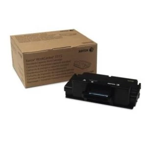 Image of Xerox 106R02309 Black Laser Toner Ink Cartridge