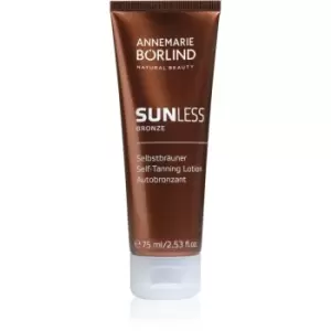 Image of Annemarie Borlind SUNLESS Self-Tanning Cream 75ml