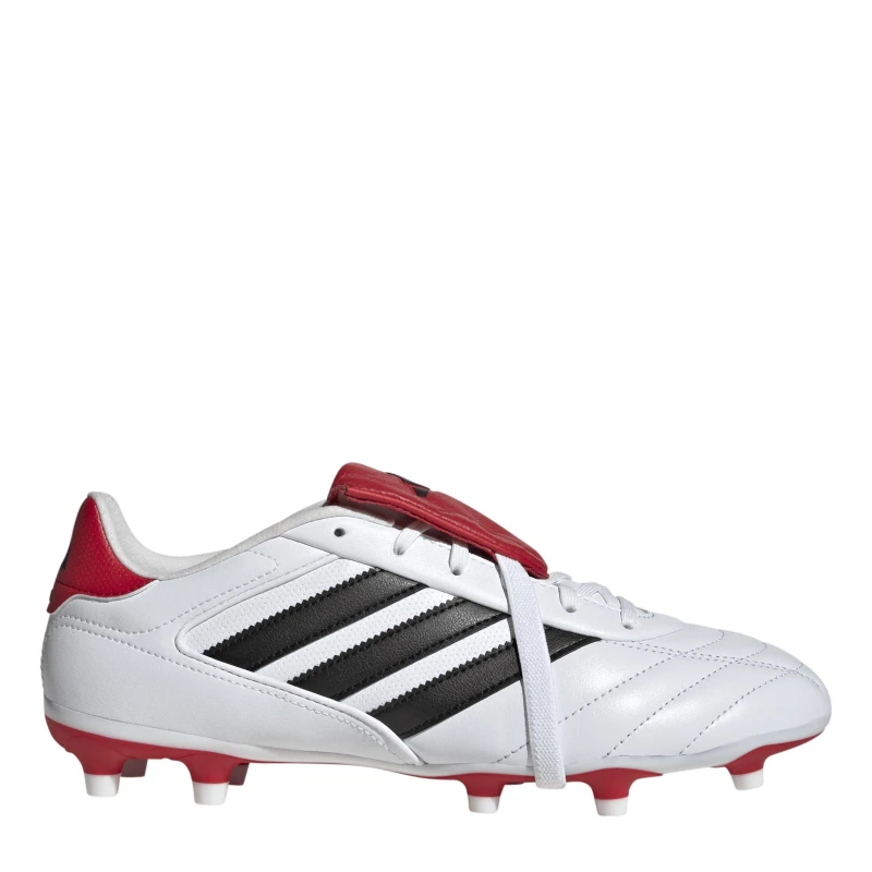 Image of adidas Kids Copa Gloro Firm Ground Football Boots White/Blk/Red male 4.5 (37.5)