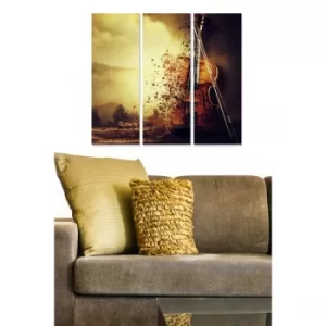 Image of MDF273407909 Multicolor Decorative MDF Painting (3 Pieces)