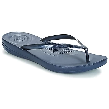 Image of FitFlop iQushion Ergonomic Flip Flop Navy Size 5 Women