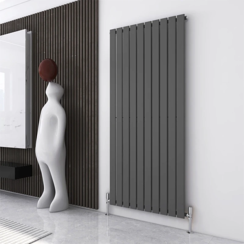 Image of MCC Direct Designer Flat Panel Single Radiator 1800x680 Anthracite Grey