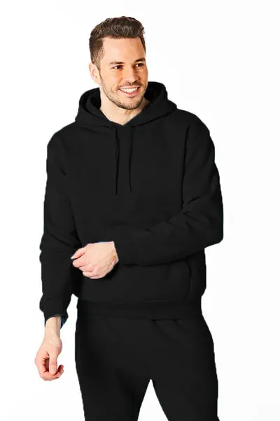 Image of RIPT Essentials Essential Pullover Hoodie Black
