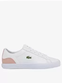 Image of Lacoste Lerond Baseline Trainers, White, Size 3, Women
