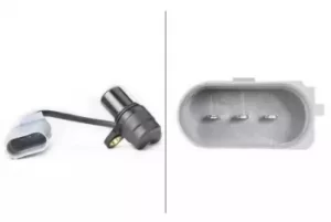 Image of Hella Crankshaft Pulse Sensor 6PU009163-181 by Hella Hella-6PU009163-181