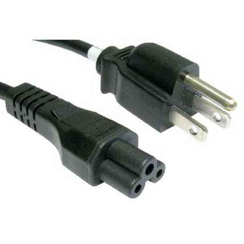 Image of FDL 2M US MAINS PLUG TO C5 CLOVER LEAF SOCKET CABLE
