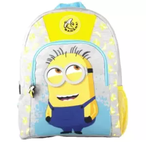 Image of Minions Childrens/Kids Character Backpack (One Size) (Grey/Yellow)