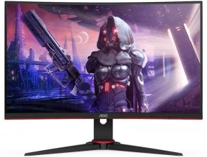 Image of AOC 24" C24G2AE Full HD Curved LED Gaming Monitor