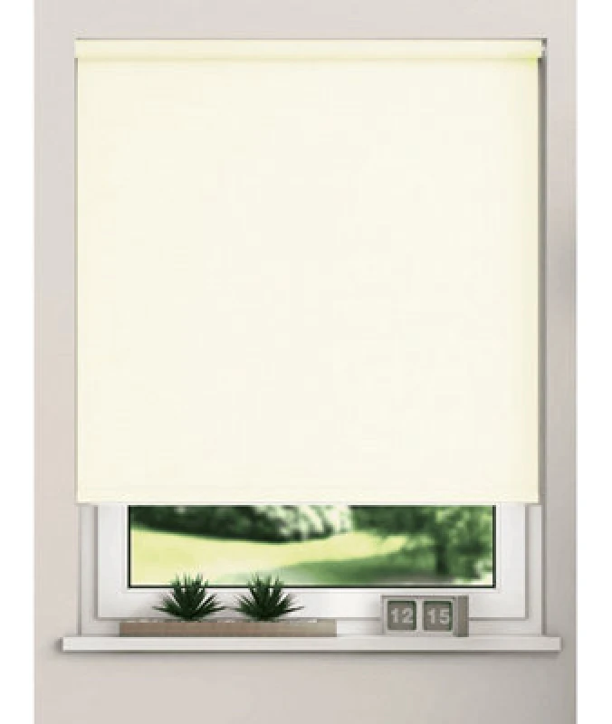 Image of Thermal Blackout Roller Blinds 175Cm Drop X Width 70Cm Cream