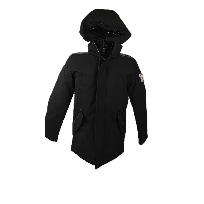 Image of Hooded jacket Forestland Mountain Noir Male M