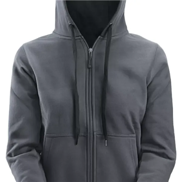 Image of Snickers Womens Zip Hoodie - Steel Grey - M