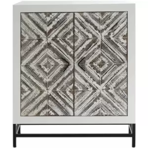 Image of Lombok 2 Door Cabinet - Premier Housewares
