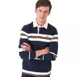 Image of Crew Clothing Mens Forepeaks Rugby Shirt M - Chest 40-41.5'