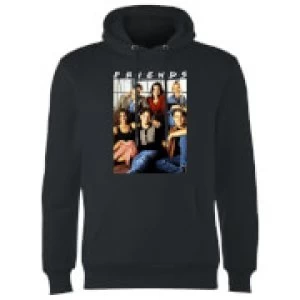 Image of Friends Vintage Character Shot Hoodie - Black - M