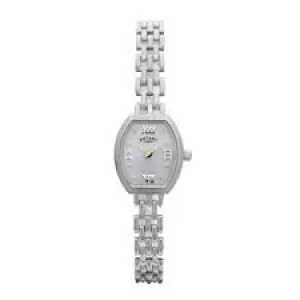 Image of Ladies Rotary Silver Watch LB20212/07