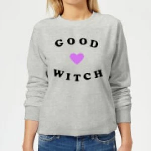 Image of Good Witch Womens Sweatshirt - Grey - 3XL