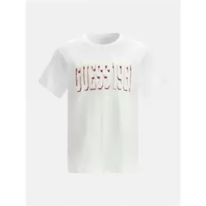 Image of Guess Academy T Shirt - White
