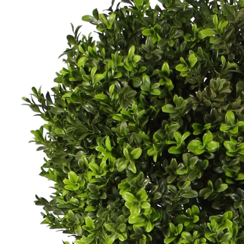 Image of Leaf Design 120cm Pair of 4ft Artificial Boxwood Buxus Ball Topiary Tree