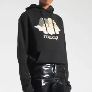 Image of Fiorucci Vintage Angels Organic Cotton-Jersey Hoodie - XL