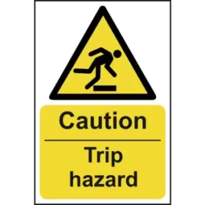 Image of Caution Trip Hazard - Sign - PVC (200 x 300mm)