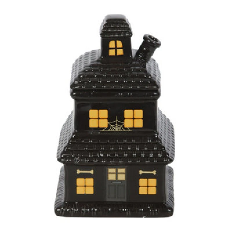 Image of Something Different Something Different Haunted House Oil Burner in Black One Size Unisex 5063750960111