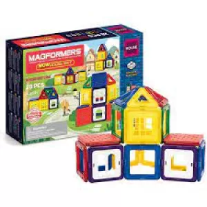 Image of Magformers - WOW House Magnetic Building Set (28pc)