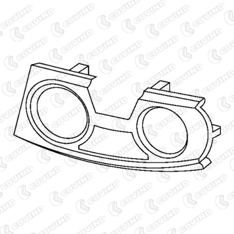 Image of COVIND 580/ 89 Holder, fog light Holder,fog light (102)