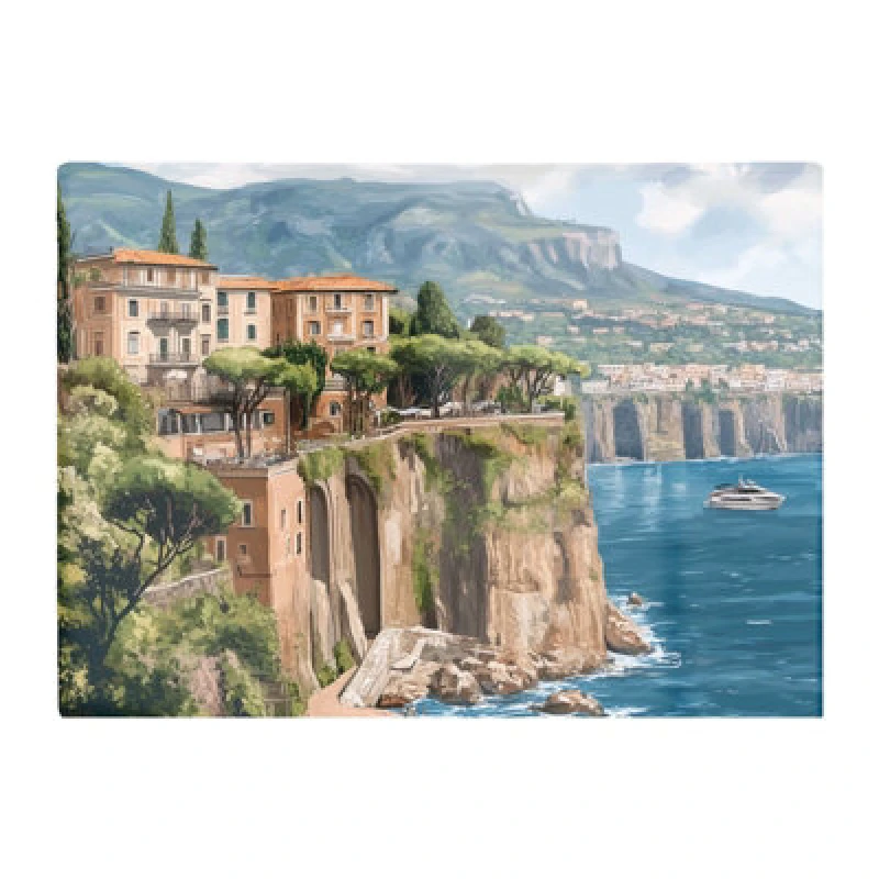 Image of Warren Reed Designer Sorrento Cliffs Chopping Board