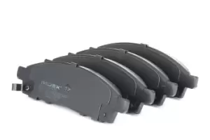 Image of RIDEX Brake pad set 402B0439 Brake pads,Brake pad set, disc brake FIAT,MITSUBISHI,Fullback Pickup (502, 503),L 200 / Triton Pickup (KA_T, KB_T)