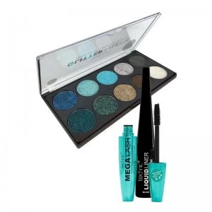 Image of Technic Mermaid Glitter Eye Shadow Trio